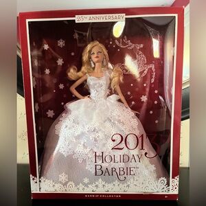 2013 Barbie Holiday Doll 25th Anniversary